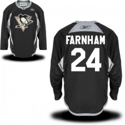 Bobby Farnham Pittsburgh Penguins Reebok Premier Black Alternate Jersey