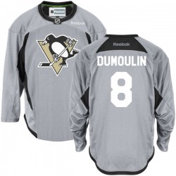 Brian Dumoulin Pittsburgh Penguins Reebok Premier Gray Practice Team Jersey