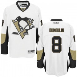 Brian Dumoulin Pittsburgh Penguins Reebok Authentic White Away Jersey