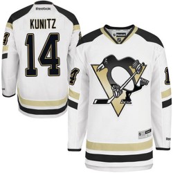 Chris Kunitz Pittsburgh Penguins Reebok Premier White 2014 Stadium Series Jersey