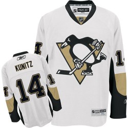 Chris Kunitz Pittsburgh Penguins Reebok Premier White Away Jersey