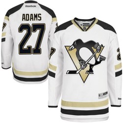 Craig Adams Pittsburgh Penguins Reebok Authentic White 2014 Stadium Series Jersey