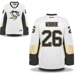 Women's Daniel Winnik Pittsburgh Penguins Reebok Premier White Away Jersey