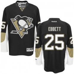 Andrew Ebbett Pittsburgh Penguins Reebok Premier Black Home Jersey