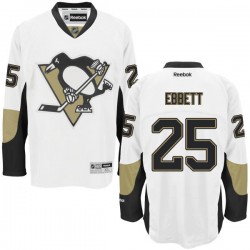 Andrew Ebbett Pittsburgh Penguins Reebok Premier White Away Jersey