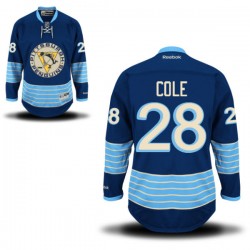 Ian Cole Pittsburgh Penguins Reebok Premier Royal Blue Alternate Jersey