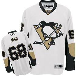 Jaromir Jagr Pittsburgh Penguins Reebok Authentic White Away Jersey