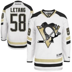 Kris Letang Pittsburgh Penguins Reebok Authentic White 2014 Stadium Series Jersey