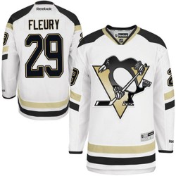 Marc-Andre Fleury Pittsburgh Penguins Reebok Authentic White 2014 Stadium Series Jersey
