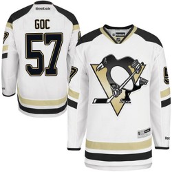 Marcel Goc Pittsburgh Penguins Reebok Premier White 2014 Stadium Series Jersey
