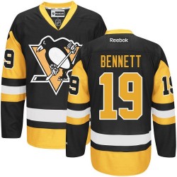 Beau Bennett Pittsburgh Penguins Reebok Authentic Black/Gold Third Jersey