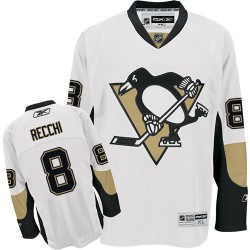 Mark Recchi Pittsburgh Penguins Reebok Authentic White Away Jersey