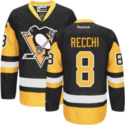 Mark Recchi Pittsburgh Penguins Reebok Premier Black/Gold Third Jersey