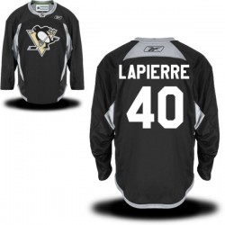 Maxim Lapierre Pittsburgh Penguins Reebok Authentic Black Alternate Jersey