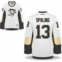 Women's Nick Spaling Pittsburgh Penguins Reebok Premier White Away Jersey