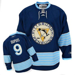 Pascal Dupuis Pittsburgh Penguins Reebok Authentic Navy Blue Vintage New Third Jersey