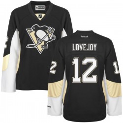 Women's Ben Lovejoy Pittsburgh Penguins Reebok Premier Black Home Jersey