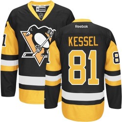 Phil Kessel Pittsburgh Penguins Reebok Premier Black/Gold Third Jersey