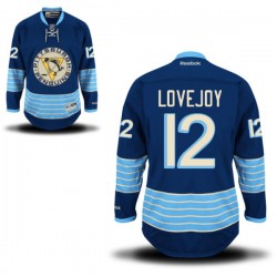 Ben Lovejoy Pittsburgh Penguins Reebok Authentic Royal Blue Alternate Jersey