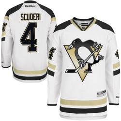 Rob Scuderi Pittsburgh Penguins Reebok Authentic White 2014 Stadium Series Jersey