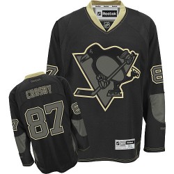 Sidney Crosby Pittsburgh Penguins Reebok Authentic Black Ice Jersey