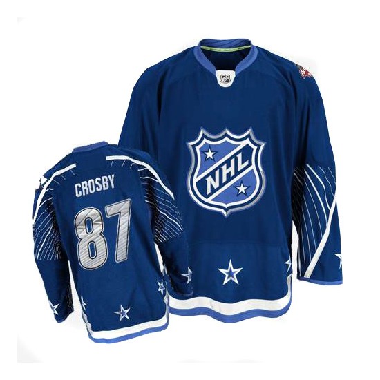 Sidney Crosby Pittsburgh Penguins Reebok Authentic Navy Blue 2011 All
