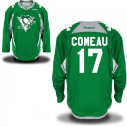 Blake Comeau Pittsburgh Penguins Reebok Premier Green St. Patrick's Day Practice Jersey