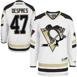 Simon Despres Pittsburgh Penguins Reebok Premier White 2014 Stadium Series Jersey