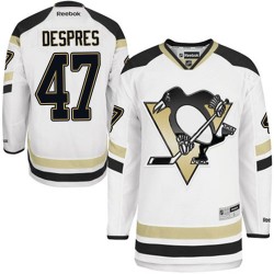 Simon Despres Pittsburgh Penguins Reebok Authentic White 2014 Stadium Series Jersey