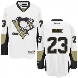 Steve Downie Pittsburgh Penguins Reebok Premier White Away Jersey