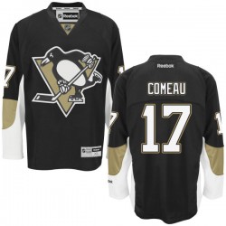 Blake Comeau Pittsburgh Penguins Reebok Authentic Black Home Jersey