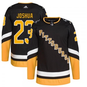 Youth Jagger Joshua Pittsburgh Penguins Adidas Authentic Black 2021/22 Alternate Primegreen Pro Player Jersey