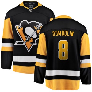 Brian Dumoulin Pittsburgh Penguins Fanatics Branded Breakaway Black Home Jersey