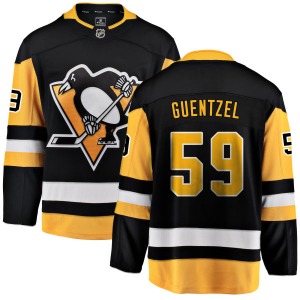Jake Guentzel Pittsburgh Penguins Fanatics Branded Breakaway Black Home Jersey