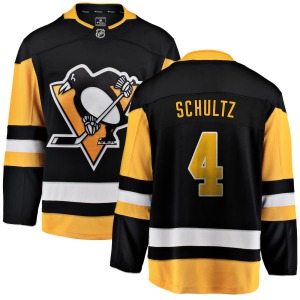 Youth Justin Schultz Pittsburgh Penguins Fanatics Branded Breakaway Black Home Jersey