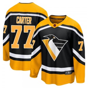 Jeff Carter Pittsburgh Penguins Fanatics Branded Breakaway Black Special Edition 2.0 Jersey
