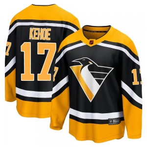 Rick Kehoe Pittsburgh Penguins Fanatics Branded Breakaway Black Special Edition 2.0 Jersey