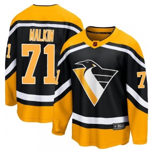 Evgeni Malkin Pittsburgh Penguins Fanatics Branded Breakaway Black Special Edition 2.0 Jersey