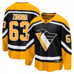 Radim Zohorna Pittsburgh Penguins Fanatics Branded Breakaway Black Special Edition 2.0 Jersey