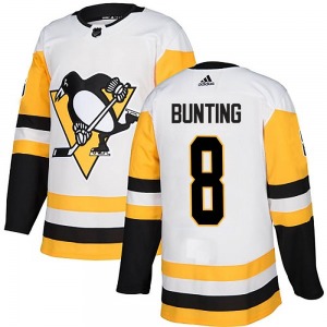 Youth Michael Bunting Pittsburgh Penguins Adidas Authentic White Away Jersey