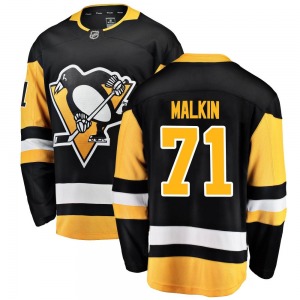 Evgeni Malkin Pittsburgh Penguins Fanatics Branded Breakaway Black Home Jersey