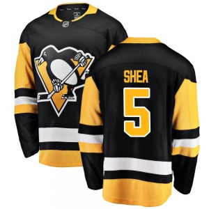 Ryan Shea Pittsburgh Penguins Fanatics Branded Breakaway Black Home Jersey