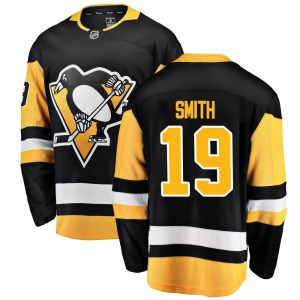 Reilly Smith Pittsburgh Penguins Fanatics Branded Breakaway Black Home Jersey