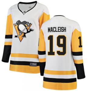 Women's Rick Macleish Pittsburgh Penguins Fanatics Branded Breakaway White Away Jersey