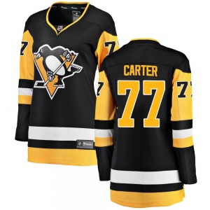 Women's Jeff Carter Pittsburgh Penguins Fanatics Branded Breakaway Black Home Jersey