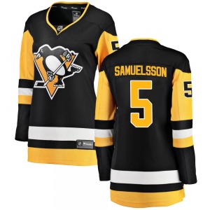 Women's Ulf Samuelsson Pittsburgh Penguins Fanatics Branded Breakaway Black Home Jersey