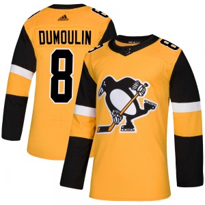Brian Dumoulin Pittsburgh Penguins Adidas Authentic Gold Alternate Jersey