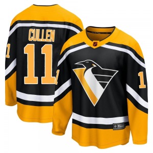 Youth John Cullen Pittsburgh Penguins Fanatics Branded Breakaway Black Special Edition 2.0 Jersey