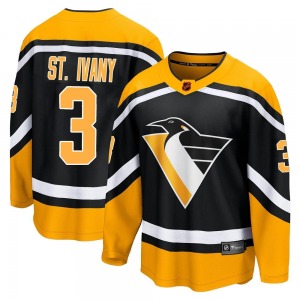 Youth Jack St. Ivany Pittsburgh Penguins Fanatics Branded Breakaway Black Special Edition 2.0 Jersey