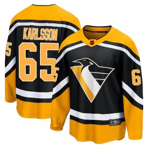 Youth Erik Karlsson Pittsburgh Penguins Fanatics Branded Breakaway Black Special Edition 2.0 Jersey